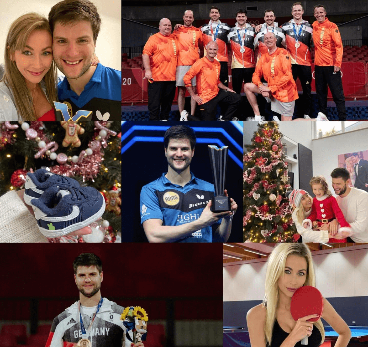 Dimitirij Ovtcharov Tischtennis Instagram Account Bilder