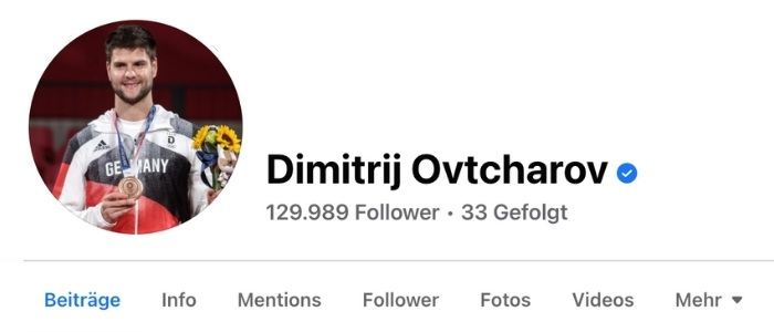 Dimitrij Ovtcharov Facebook Profil Follower